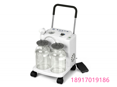 上海斯曼峰YX932D电动吸引器高负压大流量推车式病房吸痰器