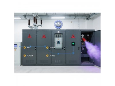 普思无线气体自动防灭火系统：灵活安装，3 秒自动响应火情