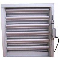 锌钢百叶窗定制，铝合金百叶窗定制，铝合金空调罩定制